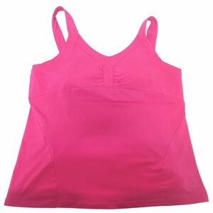 The North Face Women’s Athletic Sports Tank Built in Bra Size XL Hot Pink